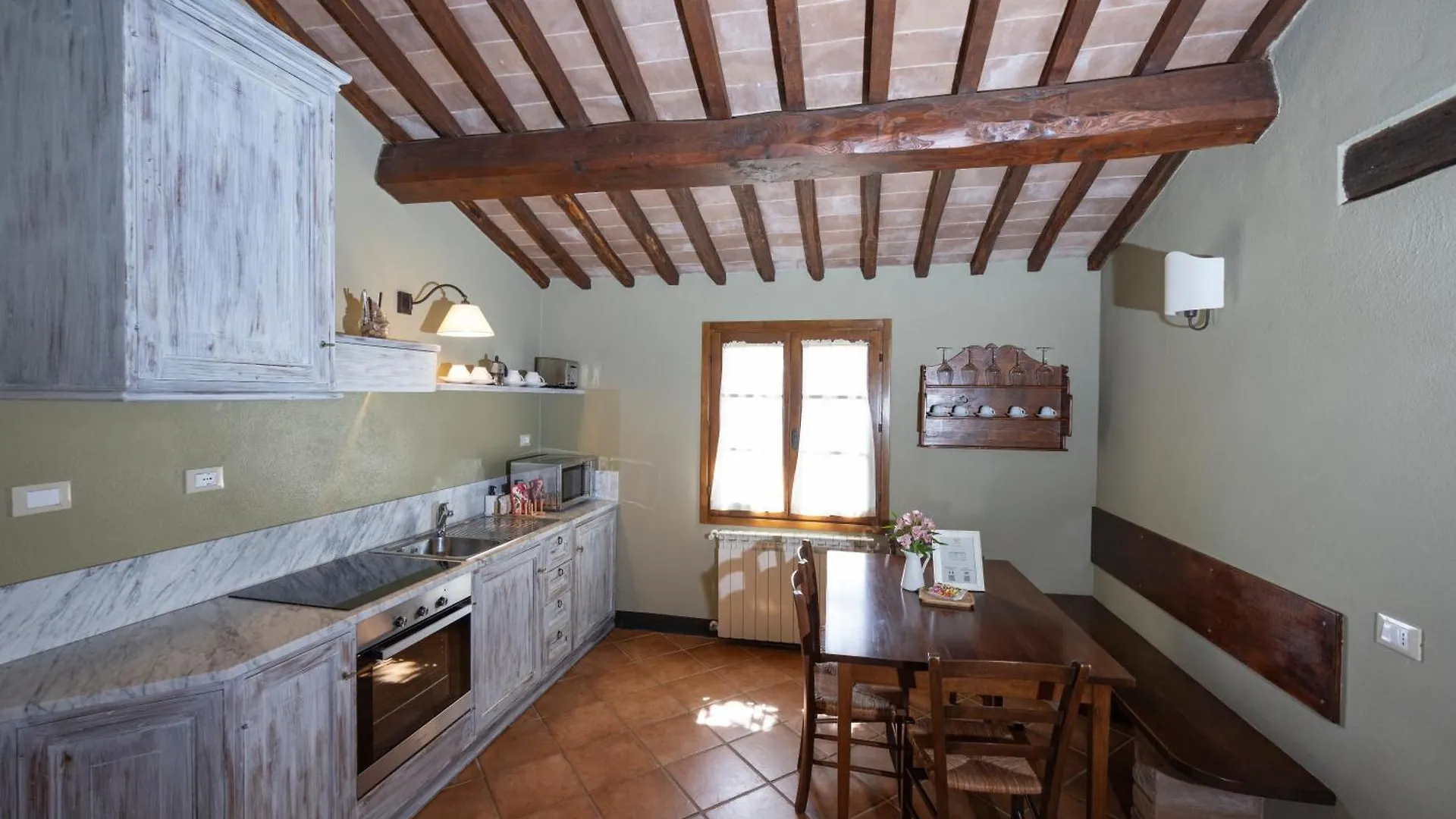 Вилла Borgo De Brandi Монтериджиони Фермерский дом