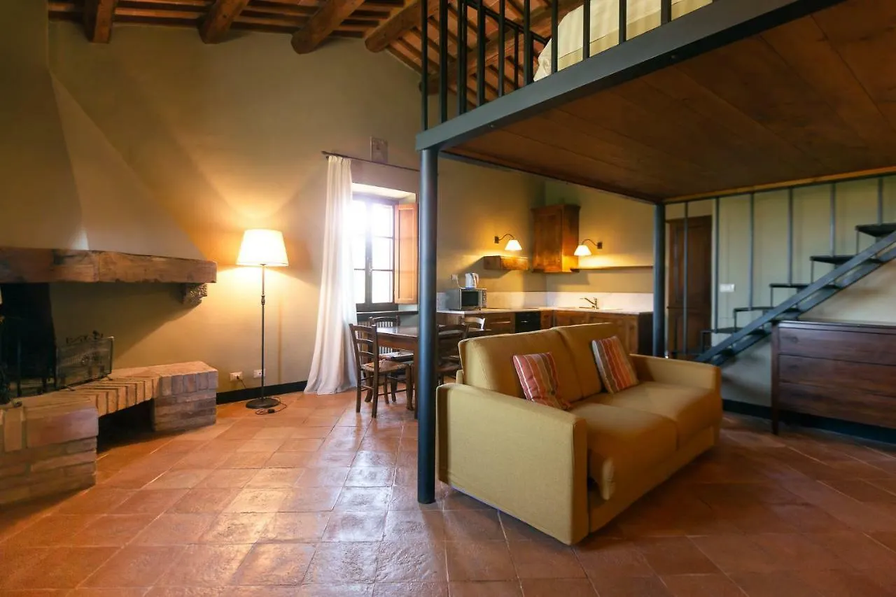 Вилла Borgo De Brandi Монтериджиони Италия