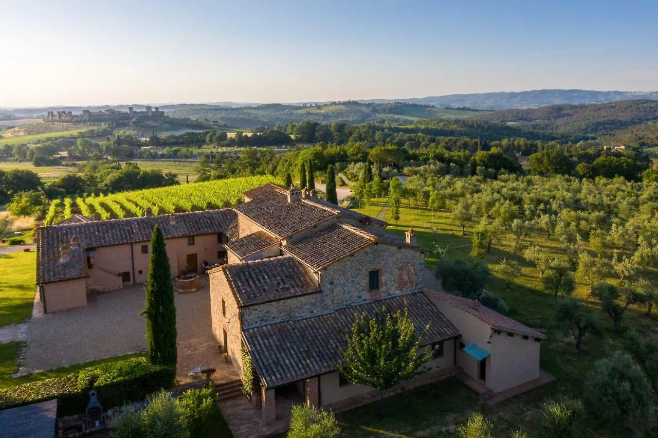 Farm stay Borgo De Brandi Villa Monteriggioni Italy