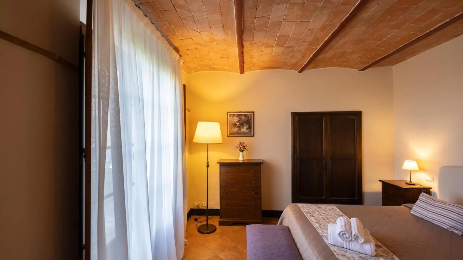 Villa Borgo De Brandi Monteriggioni Bauernhof