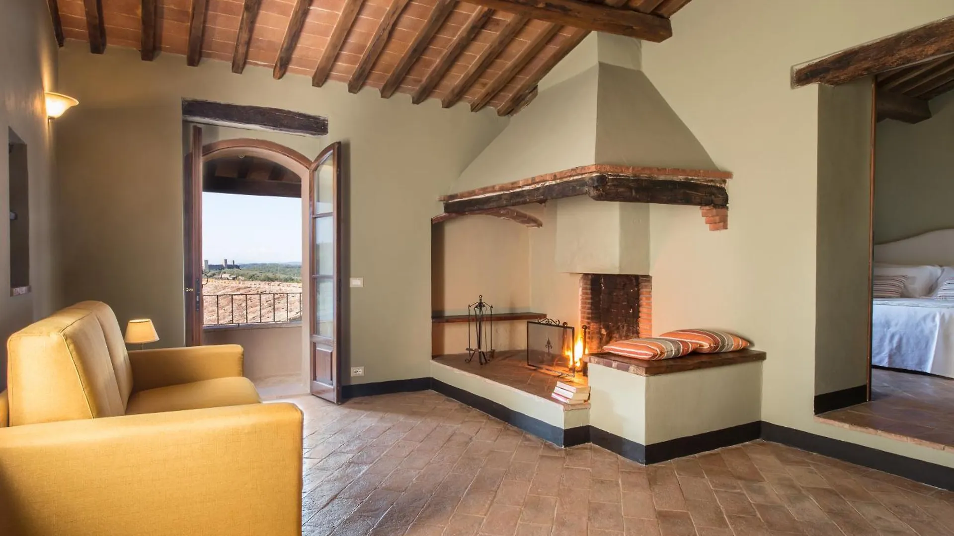Villa Borgo dé Brandi à Monteriggioni Séjour à la ferme