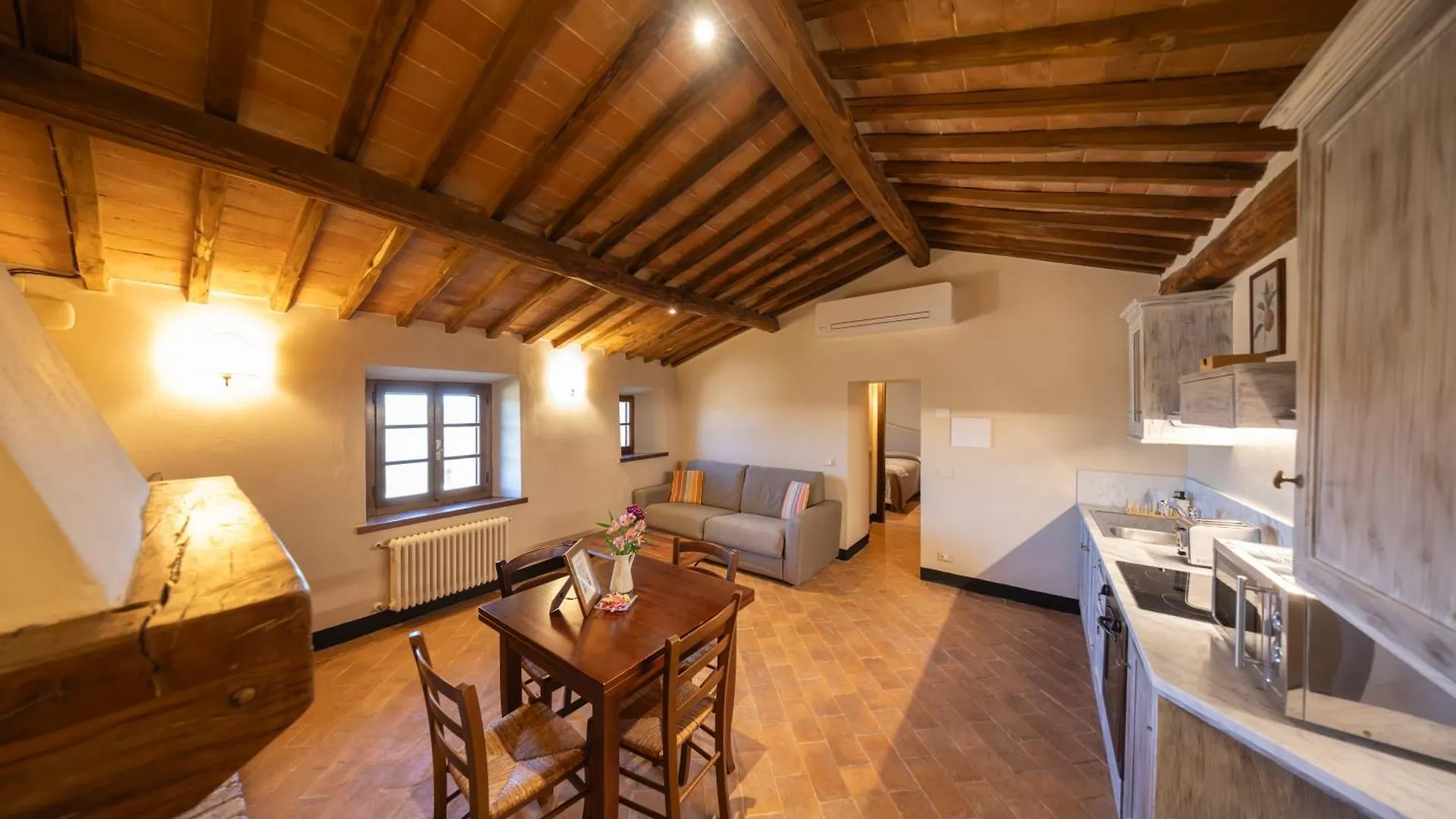 Villa Borgo dé Brandi à Monteriggioni Italie