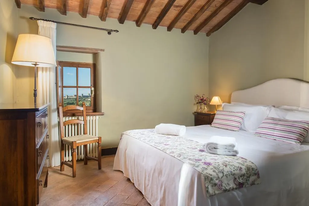 Séjour à la ferme Villa Borgo dé Brandi à Monteriggioni